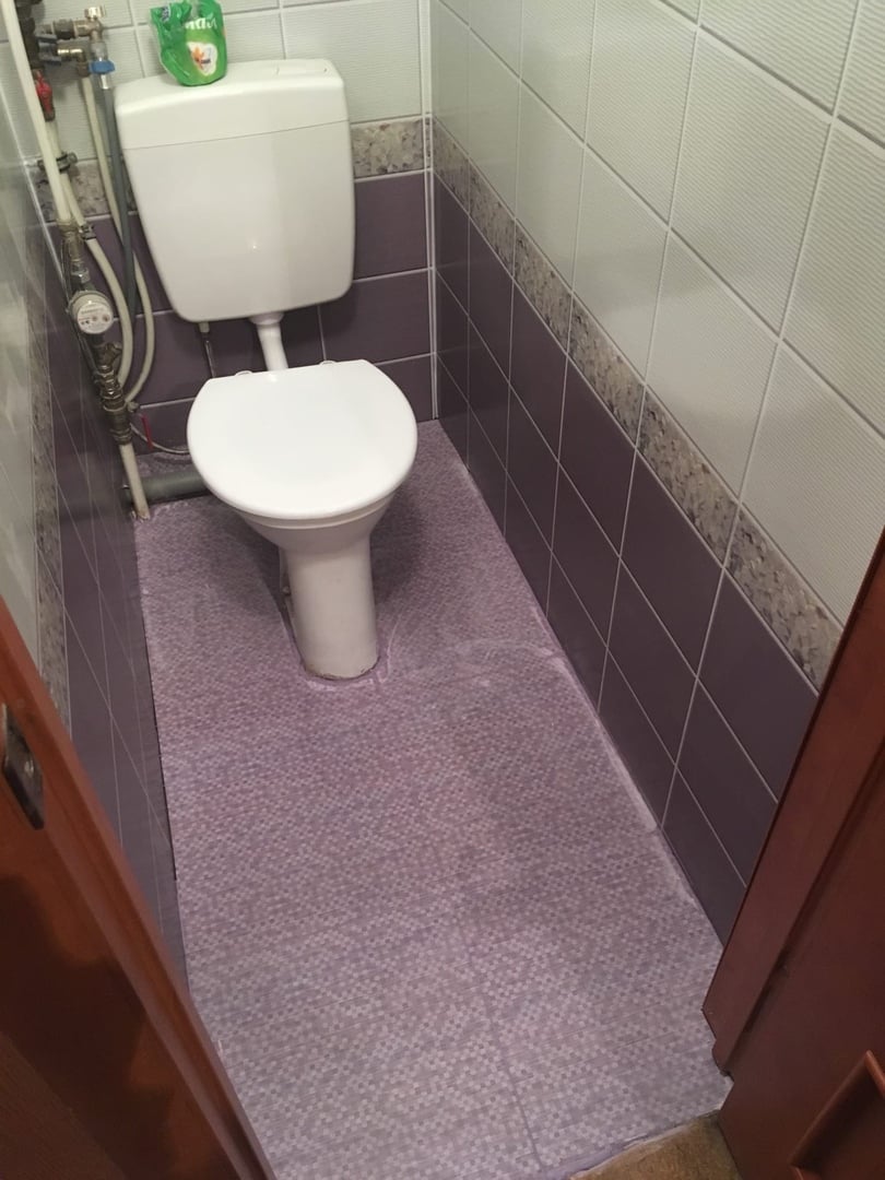 Ремонт ванной комнаты и туалета, Варшавская 65 – фото до проведения работ
